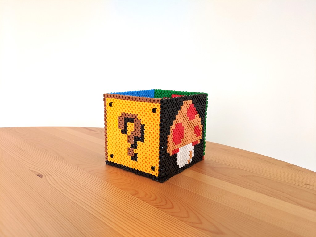 Perler bead mario box