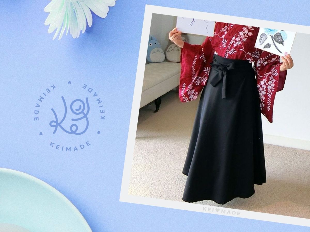 Hakama Alternative: Making a Circular Wrap Skirt