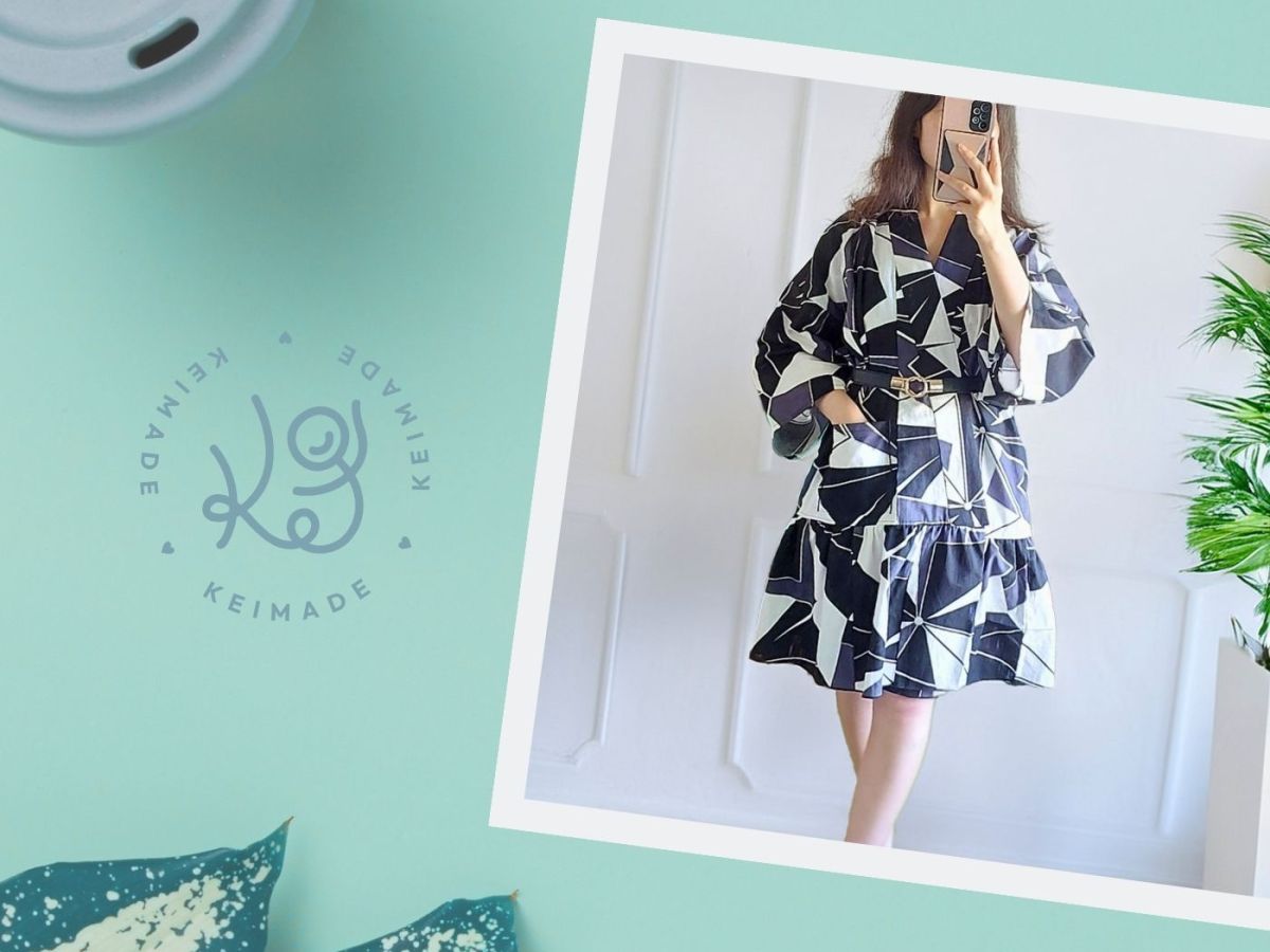 Upcycling a Yukata to make a Wrap Dress