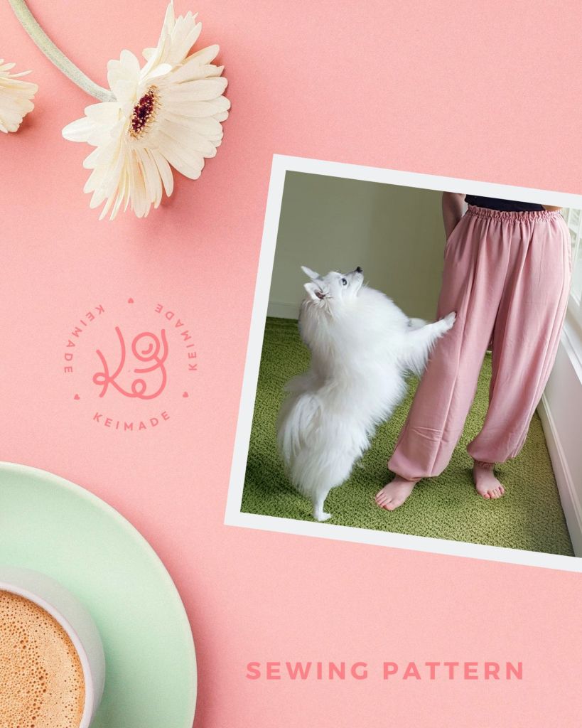 Baggy Pants Sewing Pattern with Elastic Cuffs and Pockets (Free PDF & How‑To)
