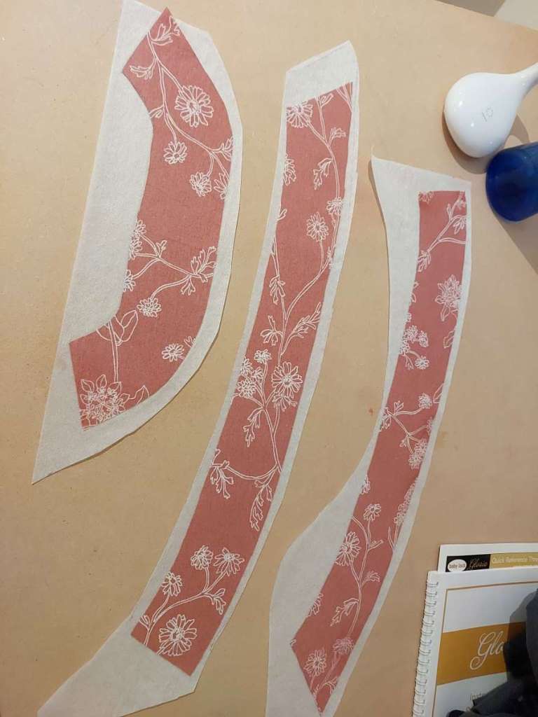 How to use iron on interface for collars