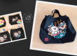 I made a Pokemon tote bag - sewing & cricut htv project