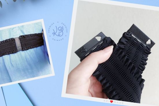 DIY Elastic Waist Belt with 3D-printed buckles