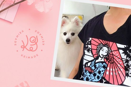 I made a geisha tshirt with cricut maker and siser htv