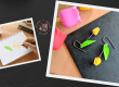 how to make shrink art tulip earrings - keimade cover