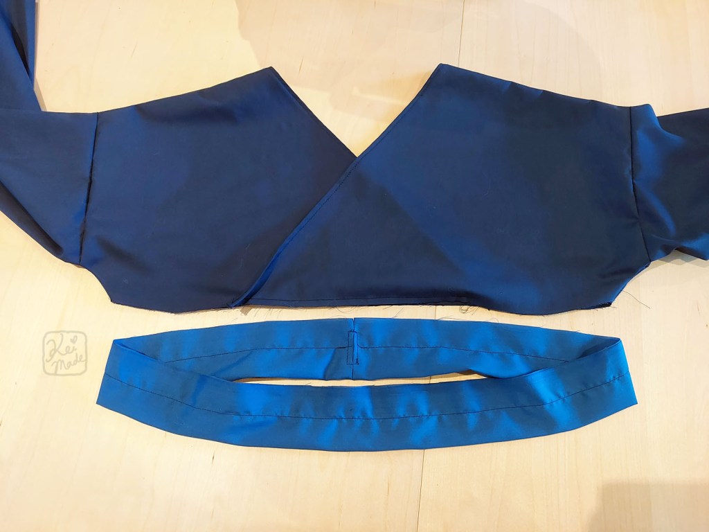 Double elastic casing waistband