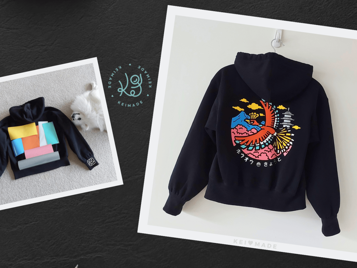 DIY Pokemon Hoodie with HTV & Spitz Dog