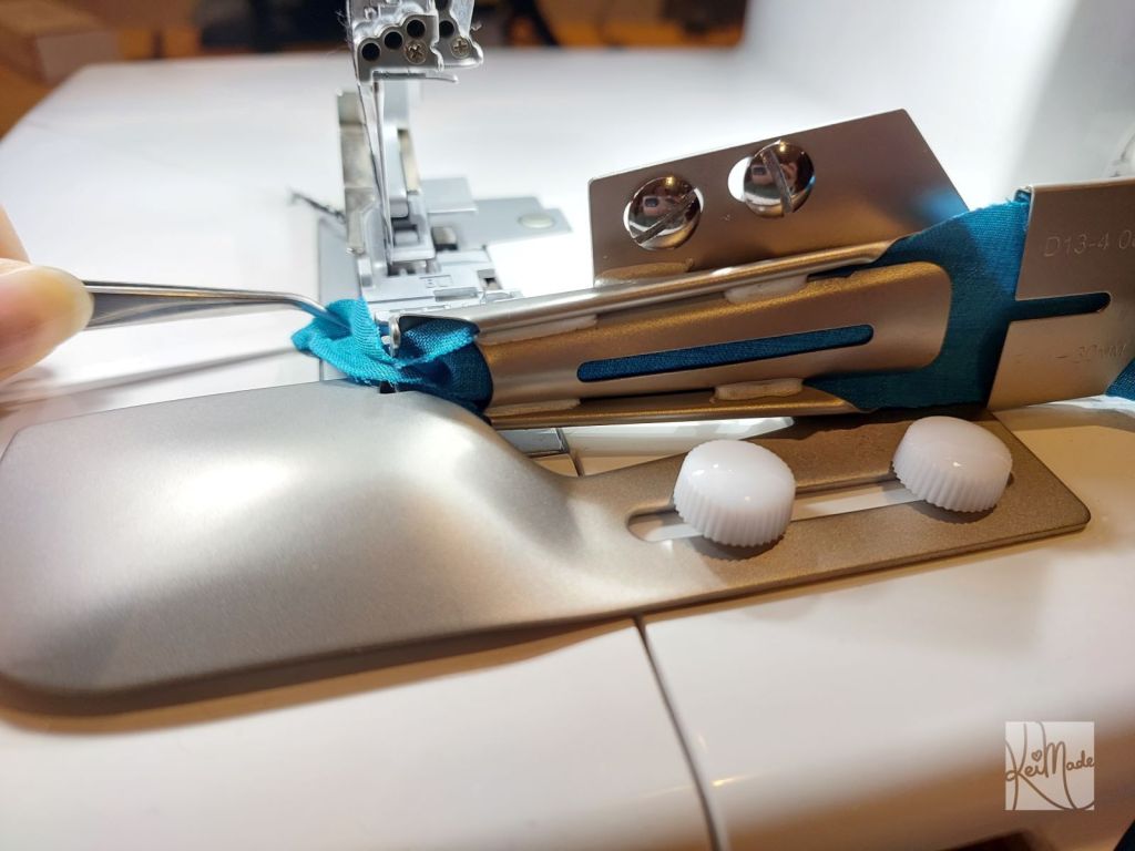 How to use the babylock double fold knit binder