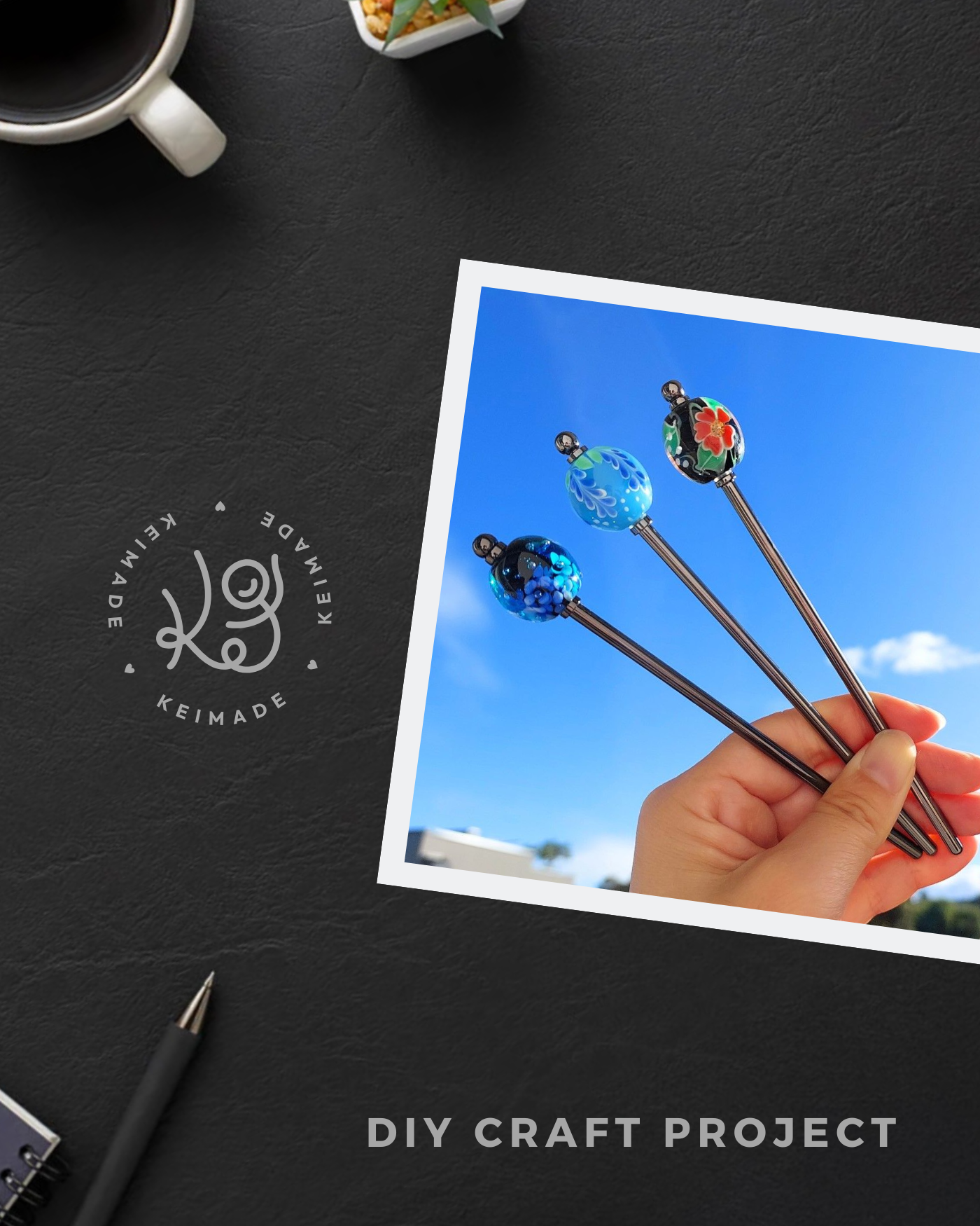 how to make diy kanzashi hair sticks