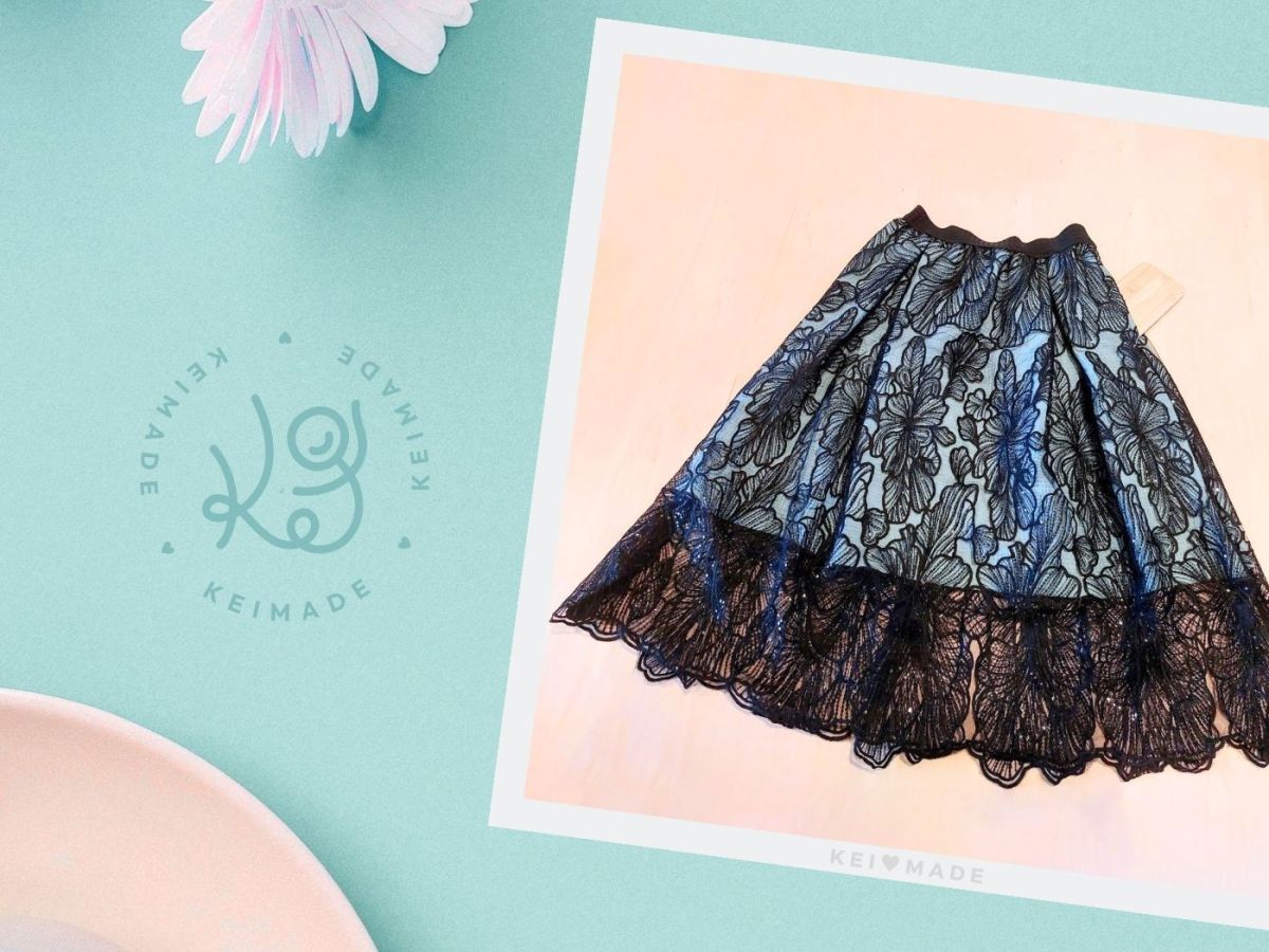 Layered Lace Skirt with Pockets – Pattern & Sewing Notes