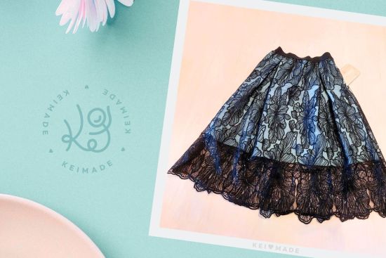 Layered Lace Skirt with Pockets – Pattern & Sewing Notes