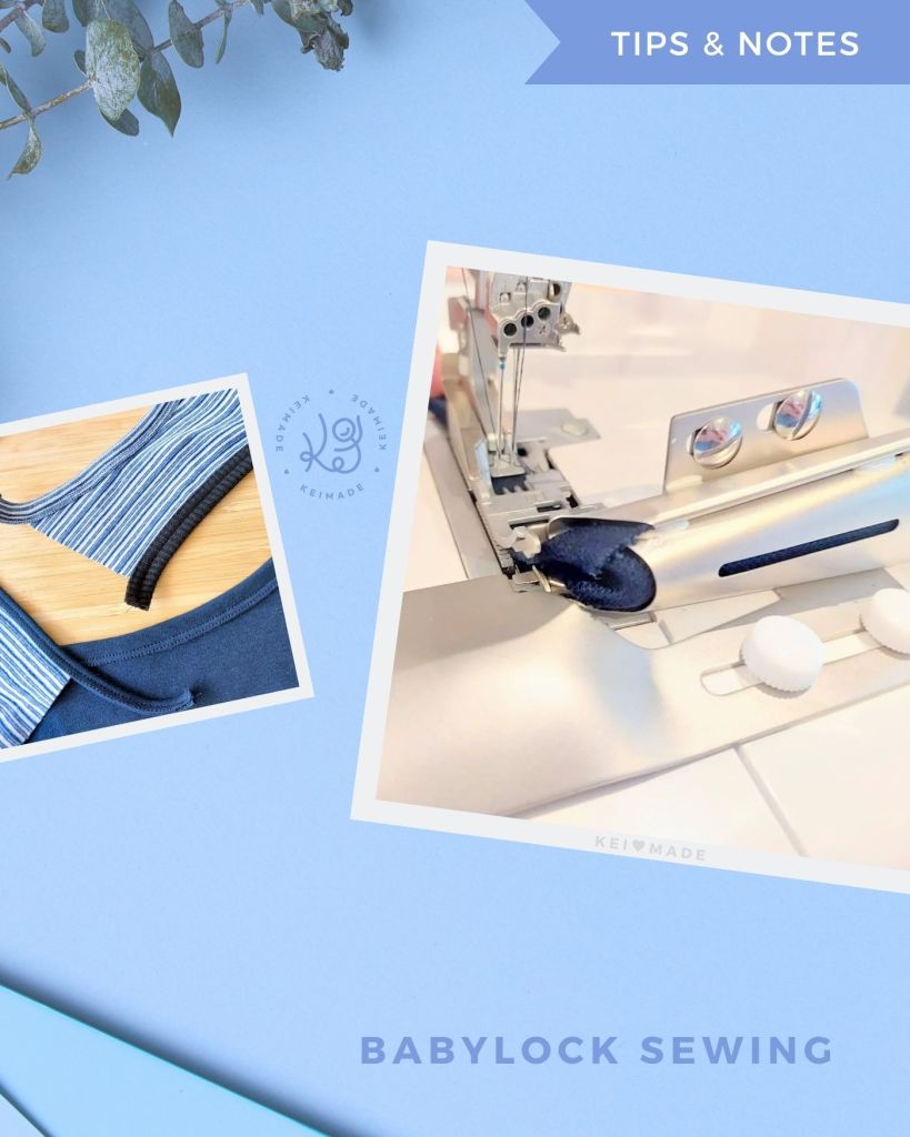 Tips for BabyLock’s Knit Binder Attachment