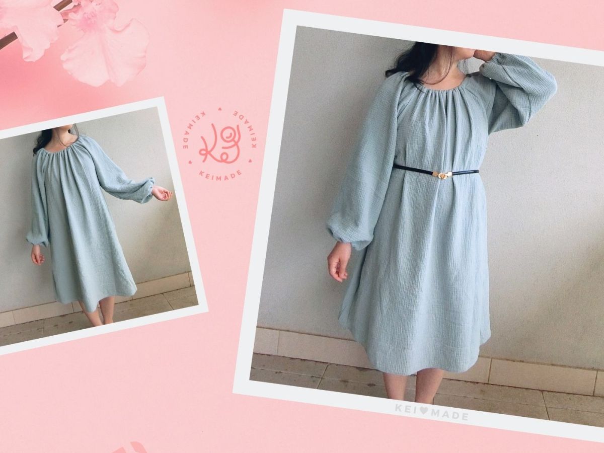 Sewing an Easy Smock Dress