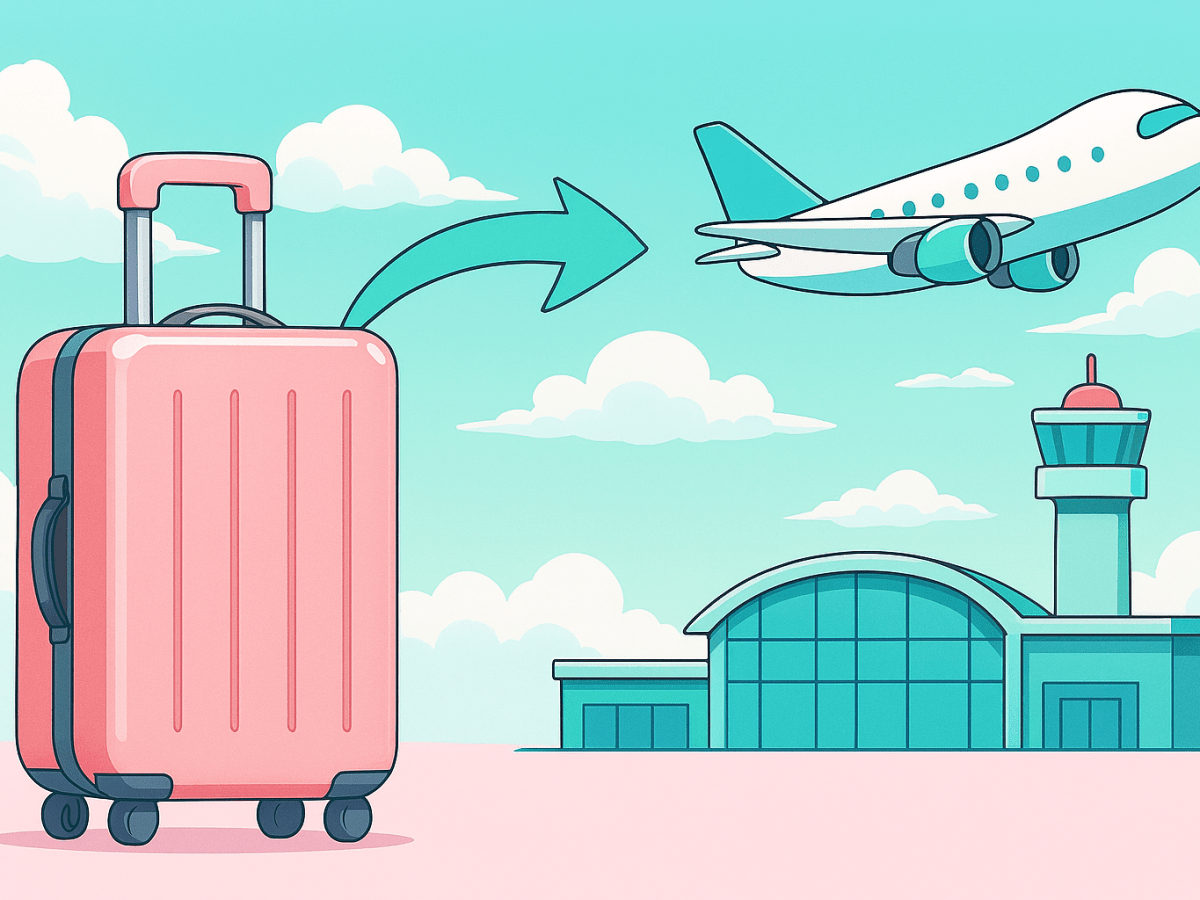 How to send your suitcase to the airport before flying out of Japan
