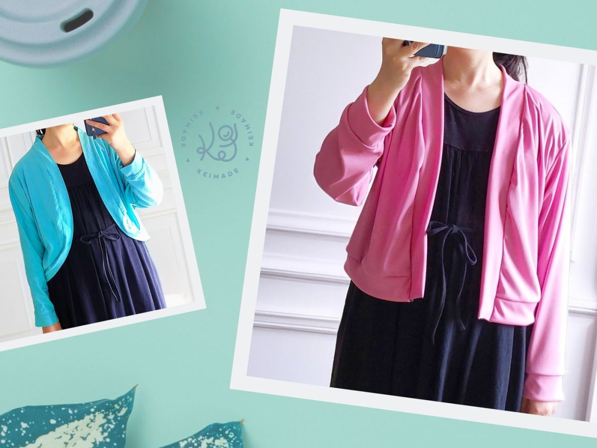 Trying BabyLock’s cardigan patterns