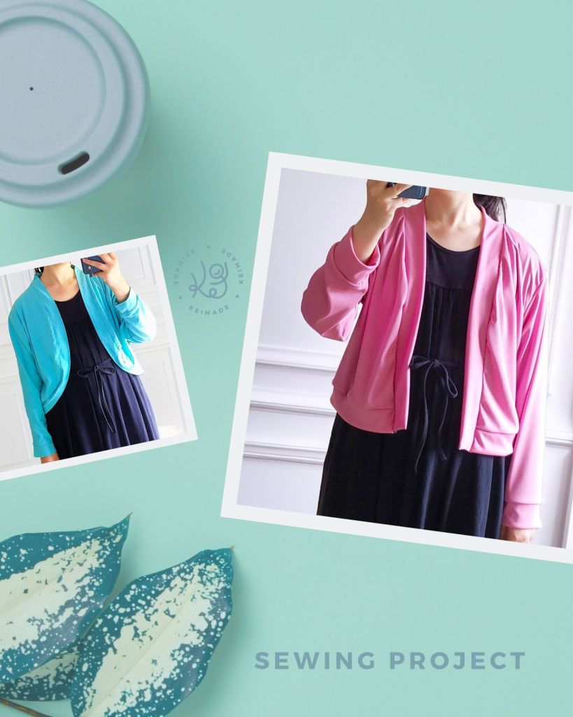 Trying BabyLock’s cardigan patterns