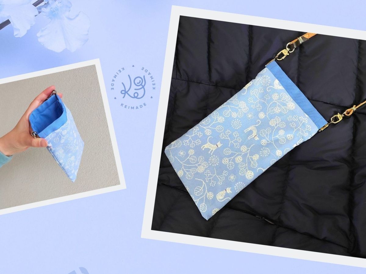 DIY Flex‑Frame Phone Pouch