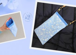 DIY Flex Frame Pouch for smart phones