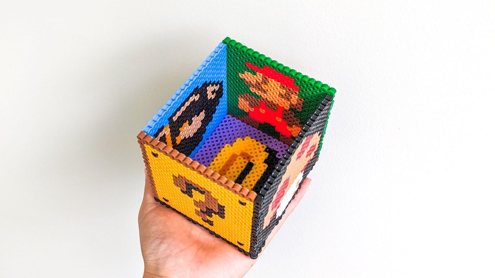Mario Perler bead box
