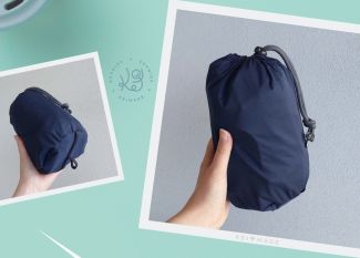 DIY Stuff Sack - How to make a rain jacket pouch