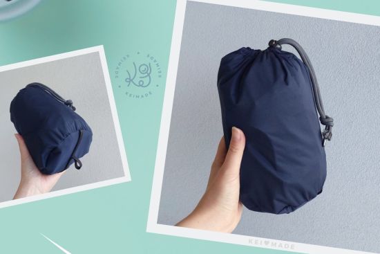 DIY Stuff Sack - How to make a rain jacket pouch