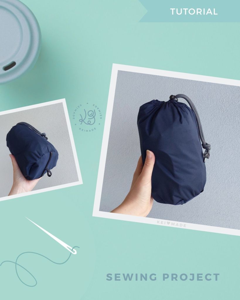 DIY Stuff Sack: Making my rain jacket packable